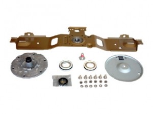 Суппорт (опора, фланец, траверса) с подшипником для стиральной машины с вертикальной (верхней) загрузкой Brandt (Брандт) 55x2983